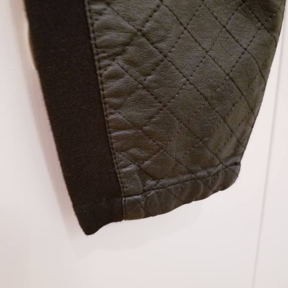 Jessica Simpson | Black Faux Pleather Leggings Pants Tights - Picture 3 of 6